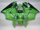 Kawasaki NINJA ZX12R 2000-2001 Injection ABS Fairing - Factory Style - Black Green - MFS4110